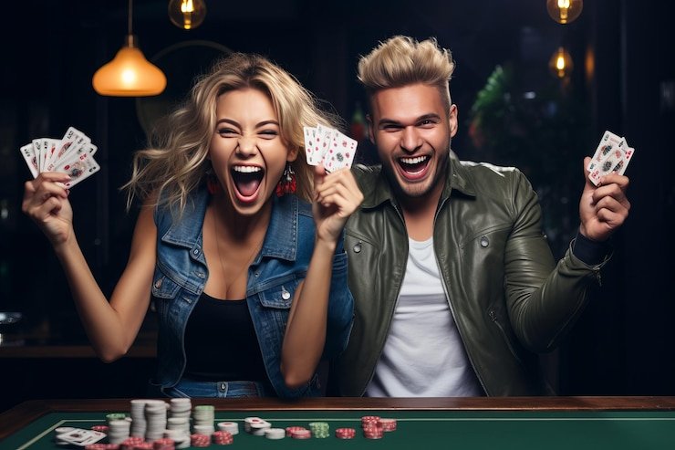 Professional game show hosts creating engaging entertainment experiences for adult audiences